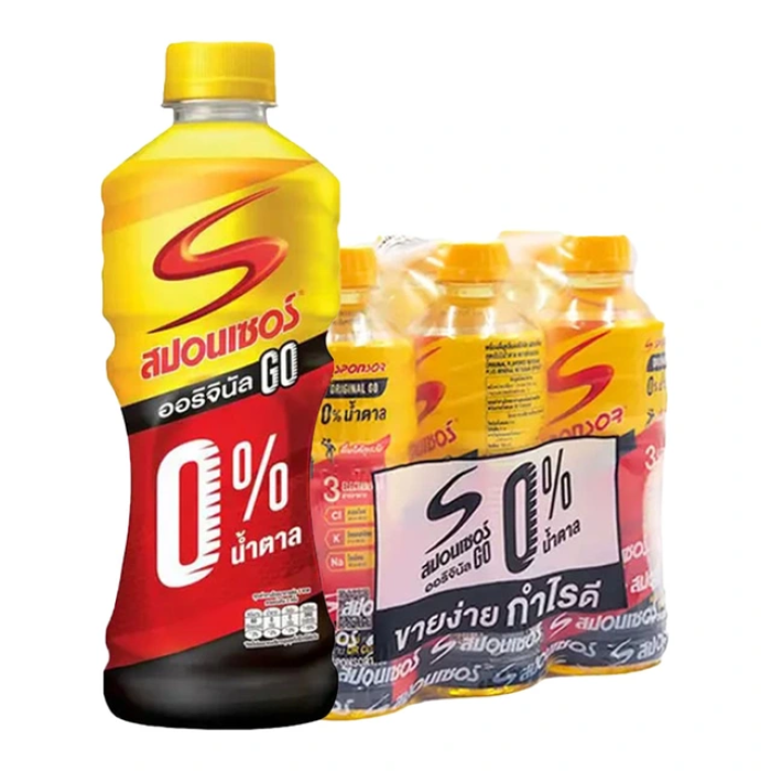 SPONSOR Go Energy Drink Original No Sugar 420 ml x 6