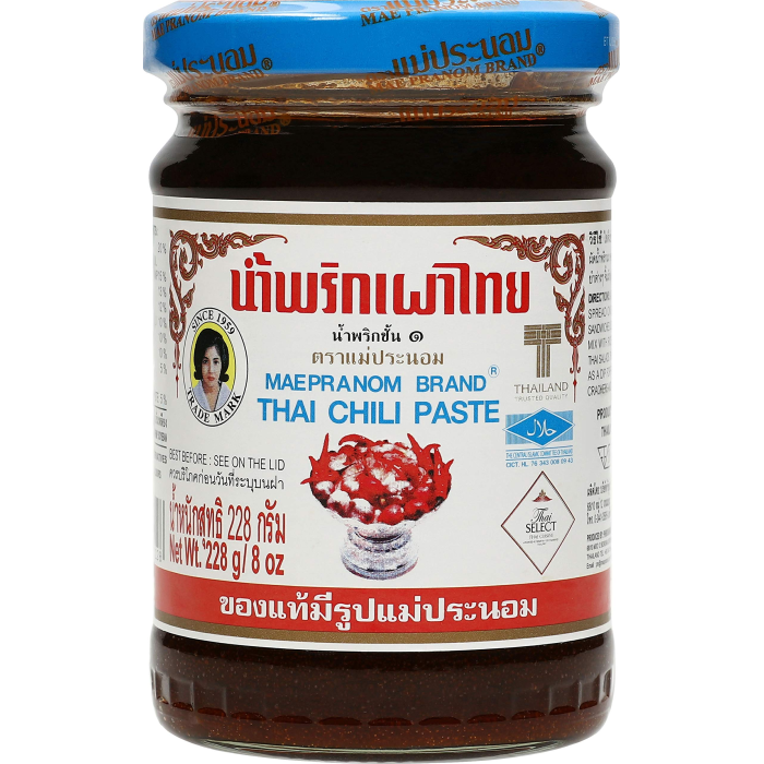 Mae Pranom Thai Chili Paste 8oz.228g